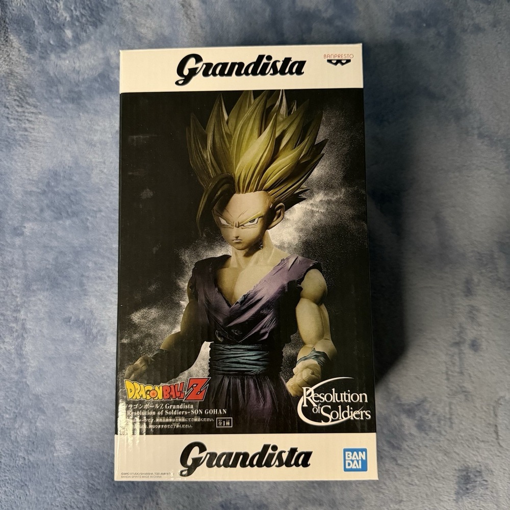 dragon ball z figure grandista resolution of soldiers son gohan banpresto